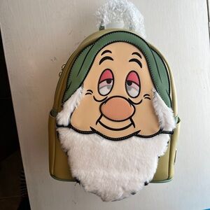 Loungefly Disney Snow White & Seven Dwarfs Sleepy Cosplay Figural Mini Backpack